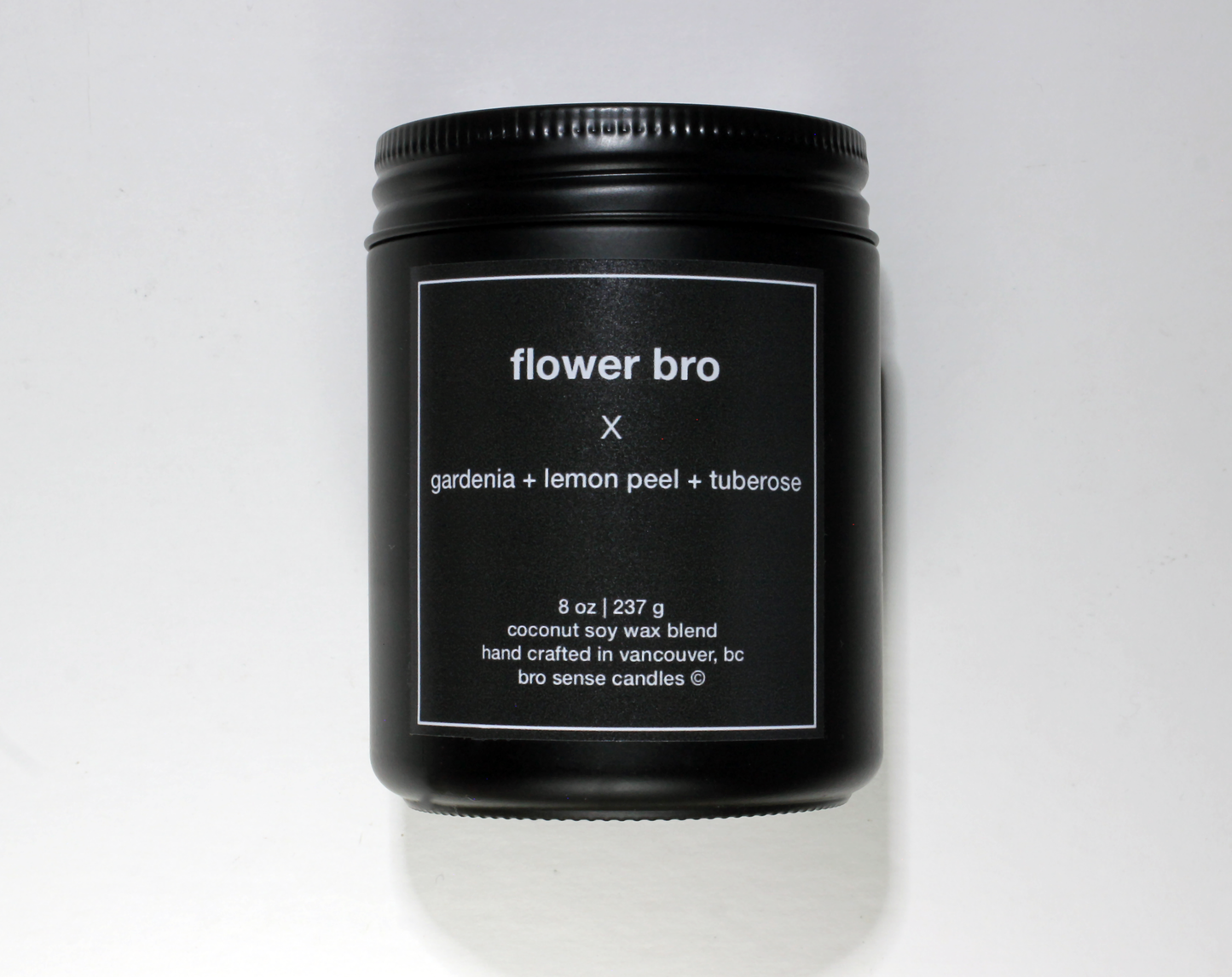 Flower Bro | Gardenia + Lemon Peel + Tuberose
