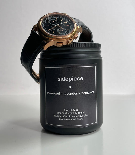 Sidepiece | Teakwood + Lavender + Bergamot